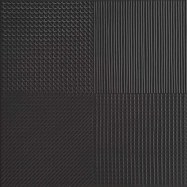 COTTO PM Gray Dark Mat Work Patch Mix 16X16 FT Floor Tile