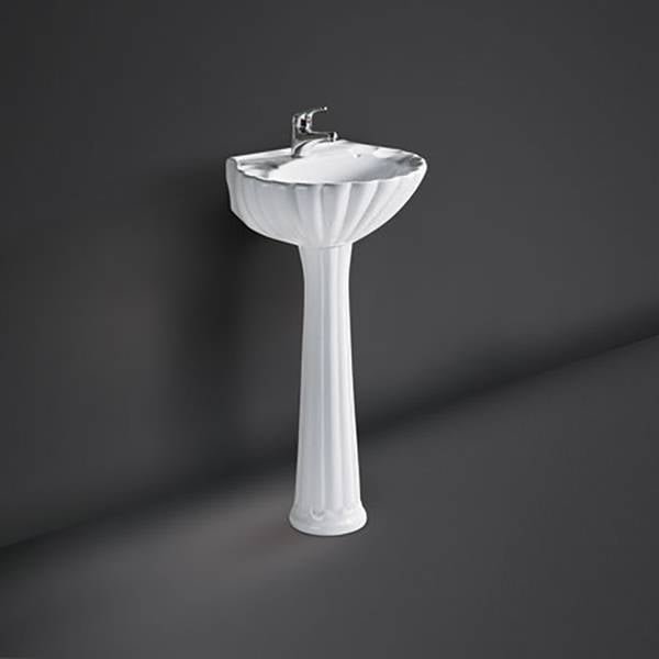 RAK-DELPHI DEPDAWHIA Pedestal Wash Basin