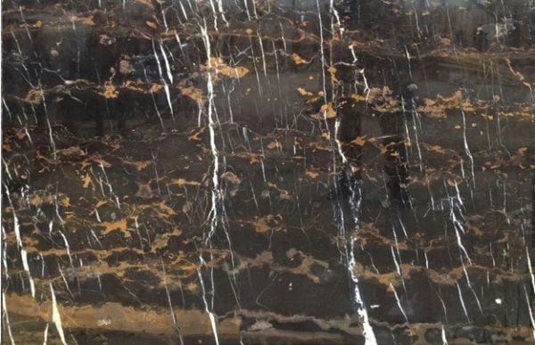 Super Portoro Extra Black Marble Tile